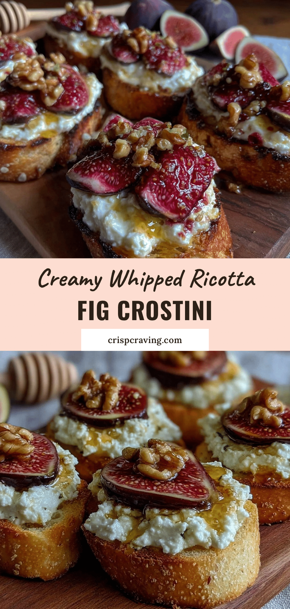 whipped ricotta crostini recipe