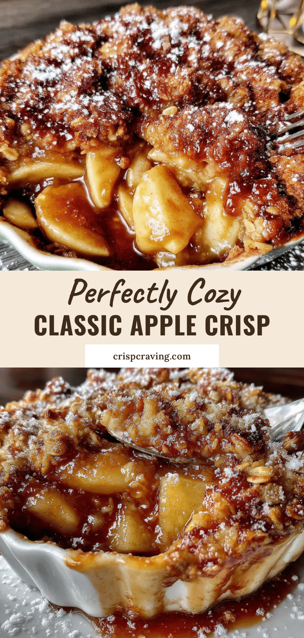 best homemade apple crisp with oat crumble topping recipe