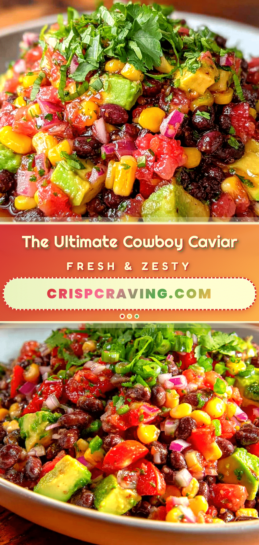 cowboy caviar with lime dressing recipe