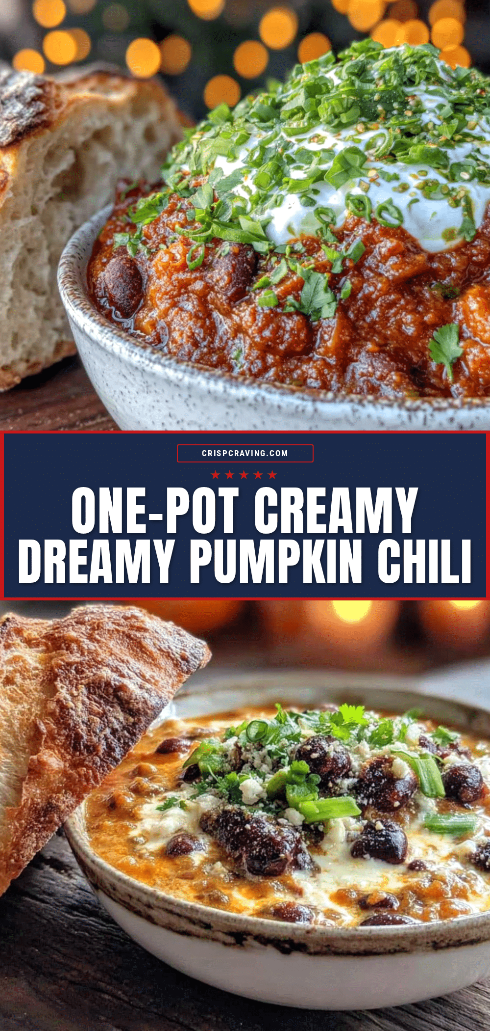 creamy pumpkin chili recipe