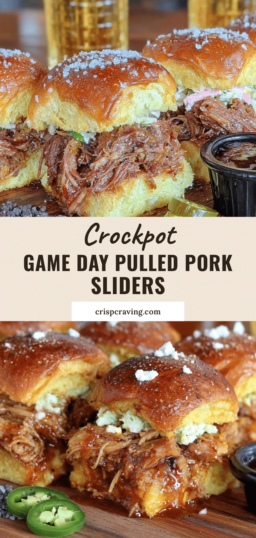 crockpot pulled pork sliders recipe