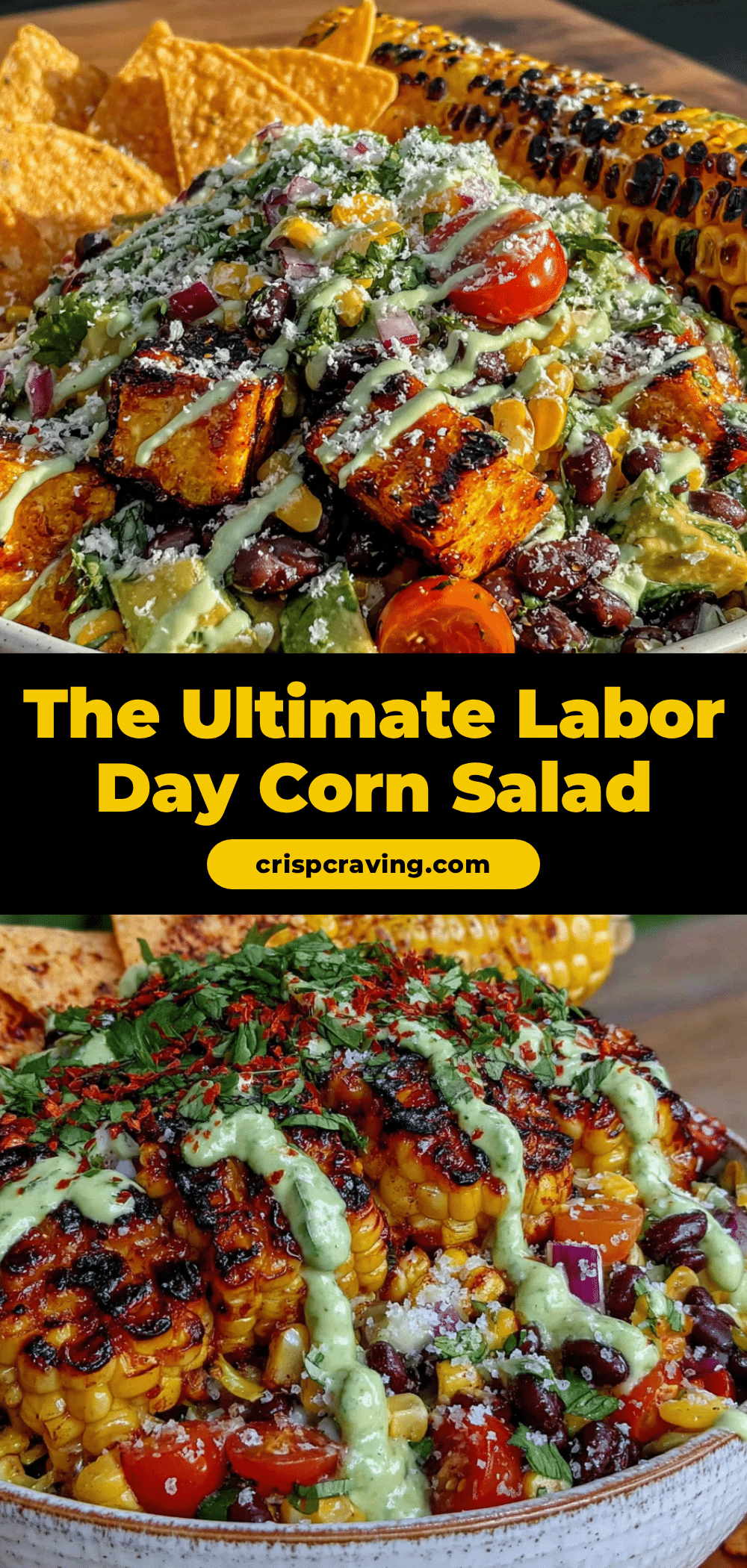 grilled corn and black bean salad recipe
