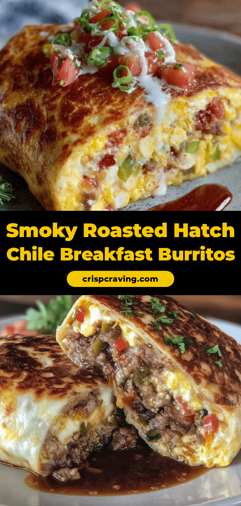 hatch chile breakfast burritos recipe