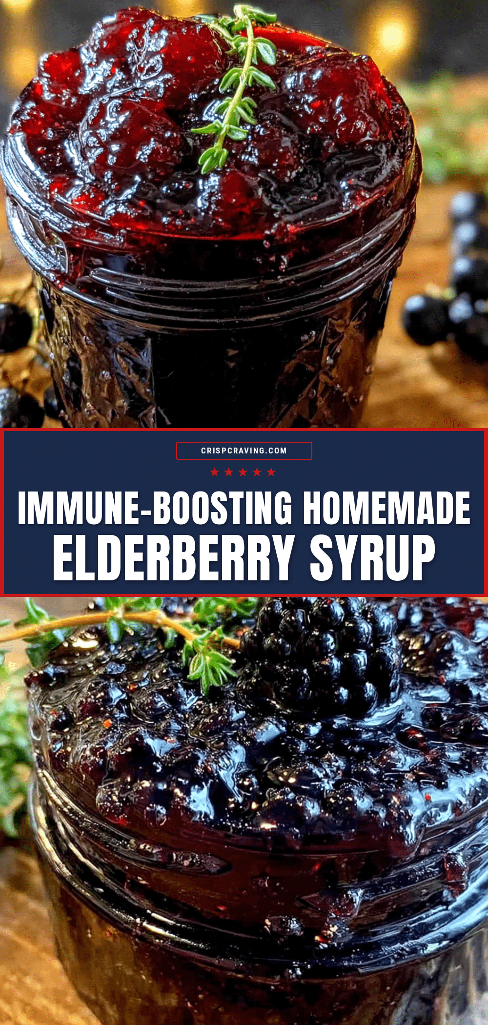 homemade elderberry syrup recipe