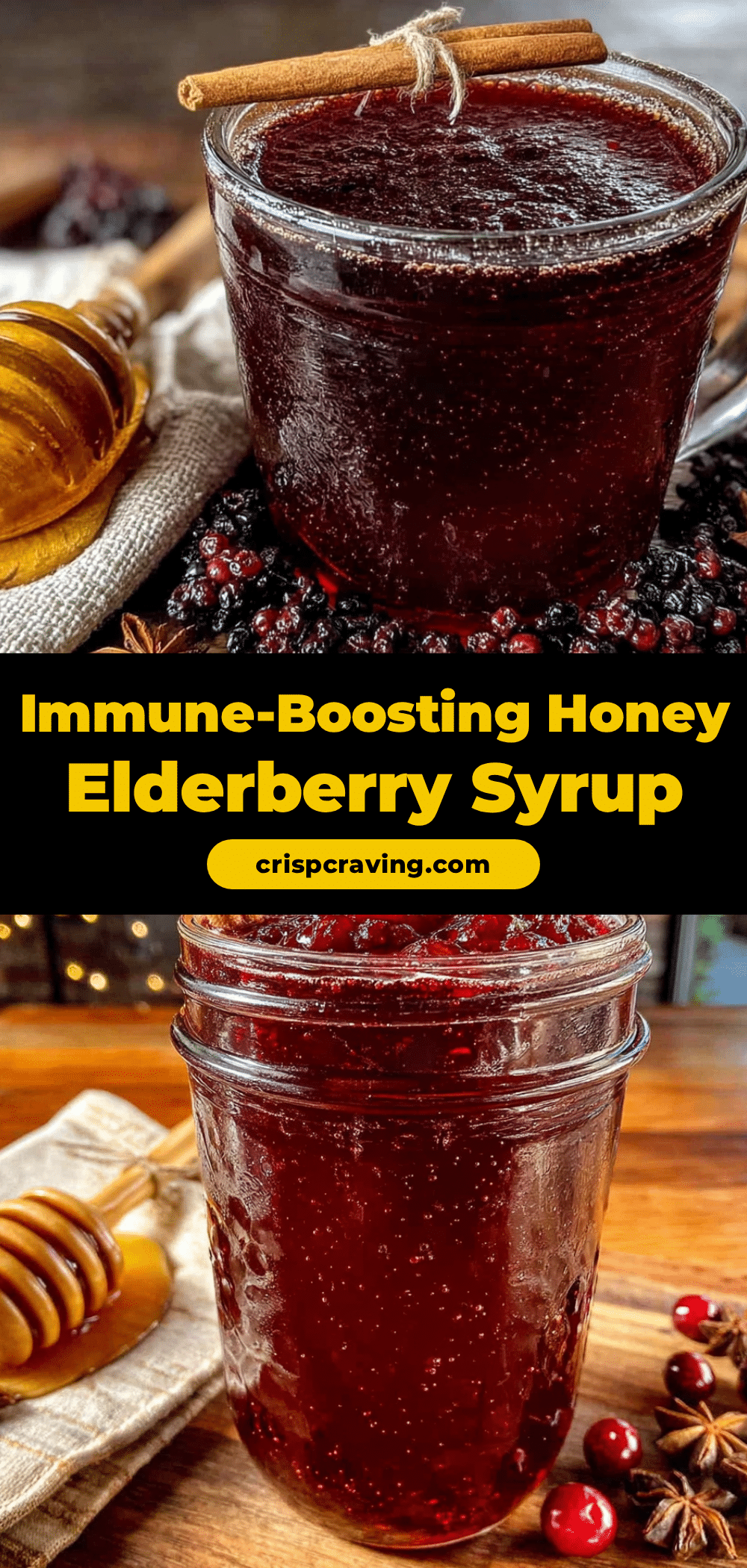 homemade elderberry syrup recipe