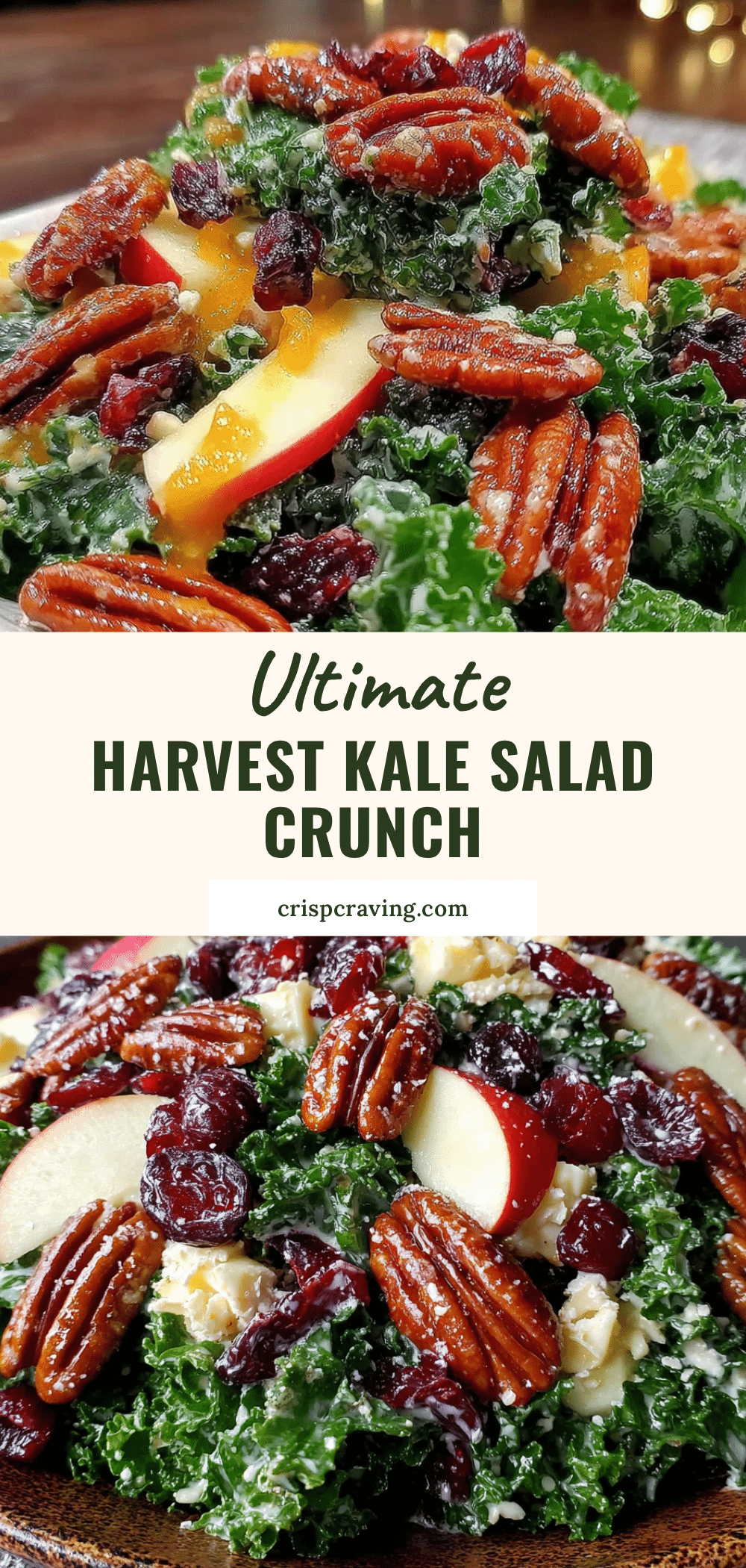 kale salad with apples and pecans recipe