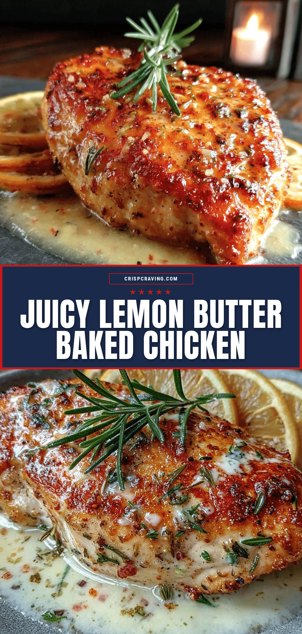 lemon butter baked chicken breast recipe