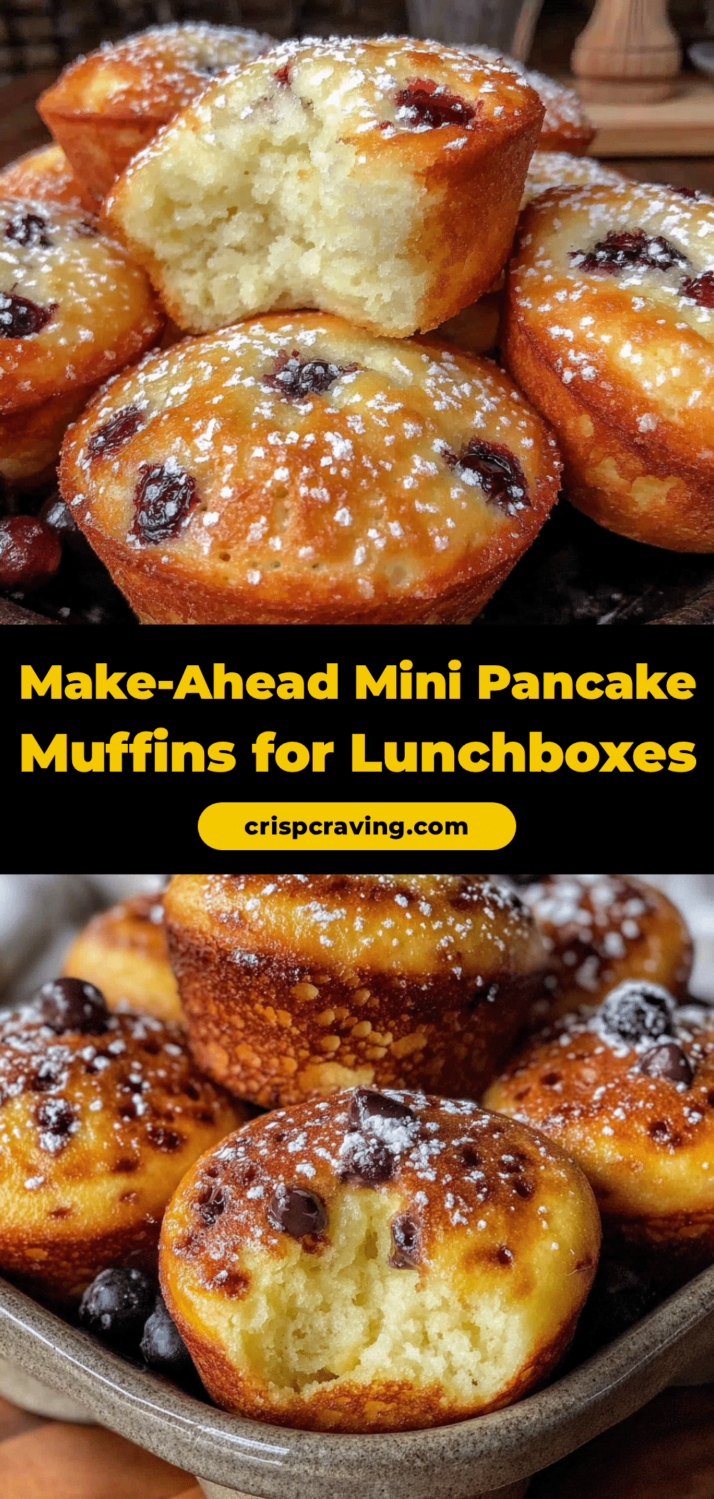 mini pancake muffins recipe