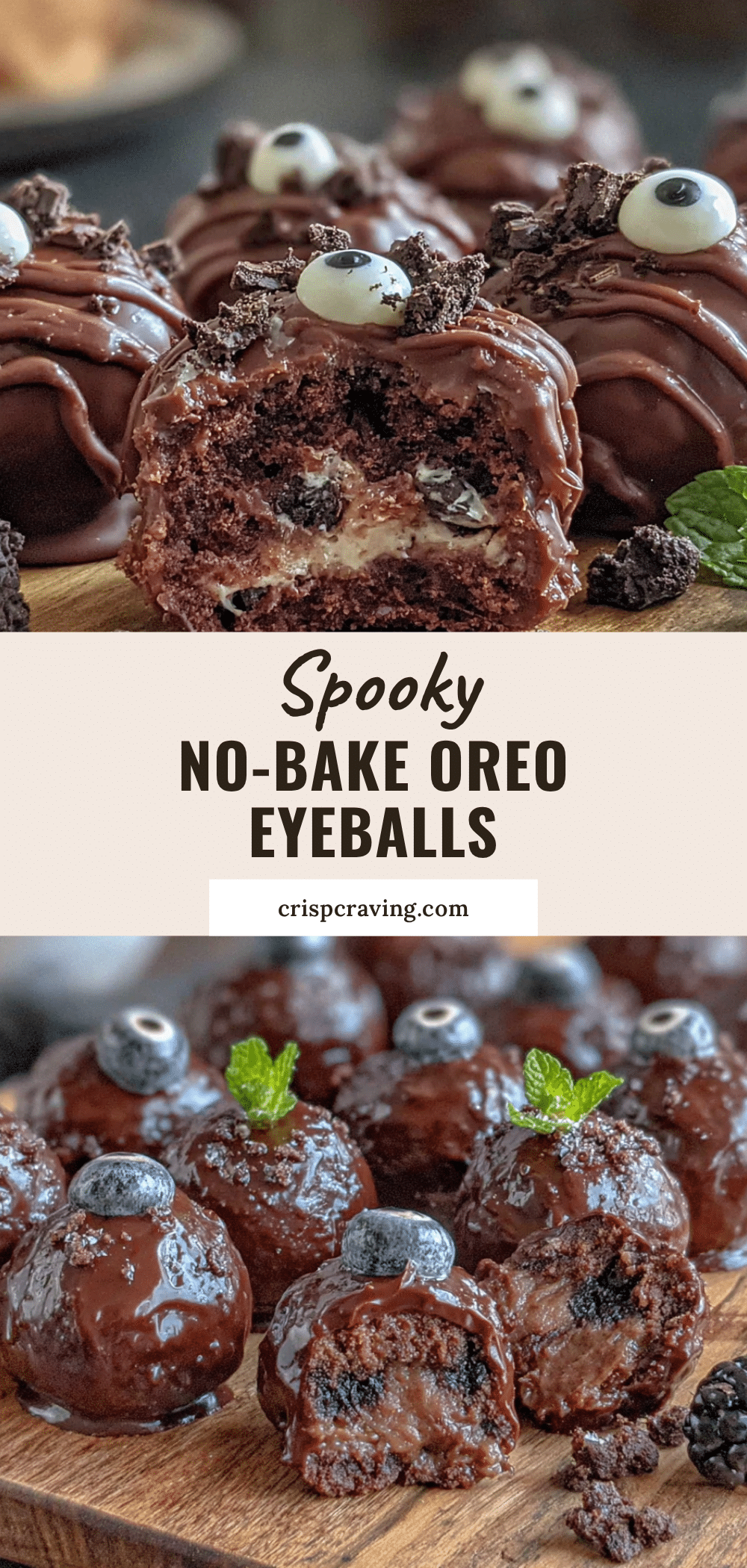 oreo truffle eyeballs recipe