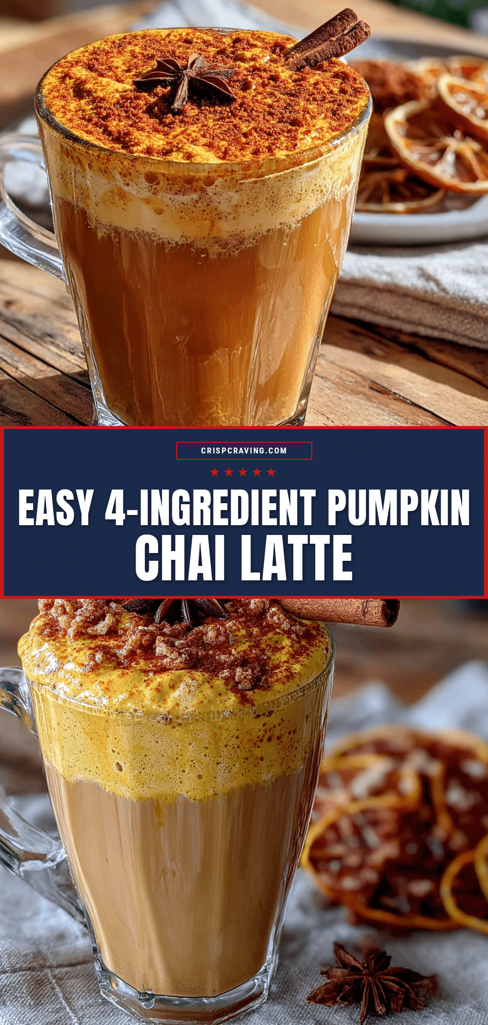 pumpkin chai latte recipe