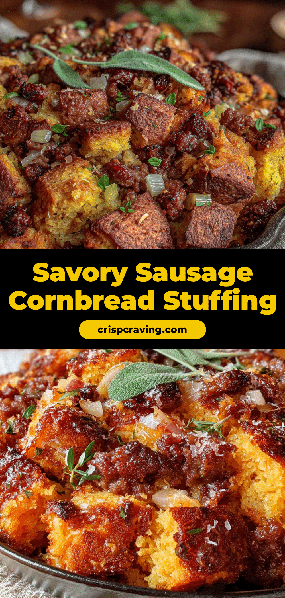 Sausage cornbread stuffing recipe