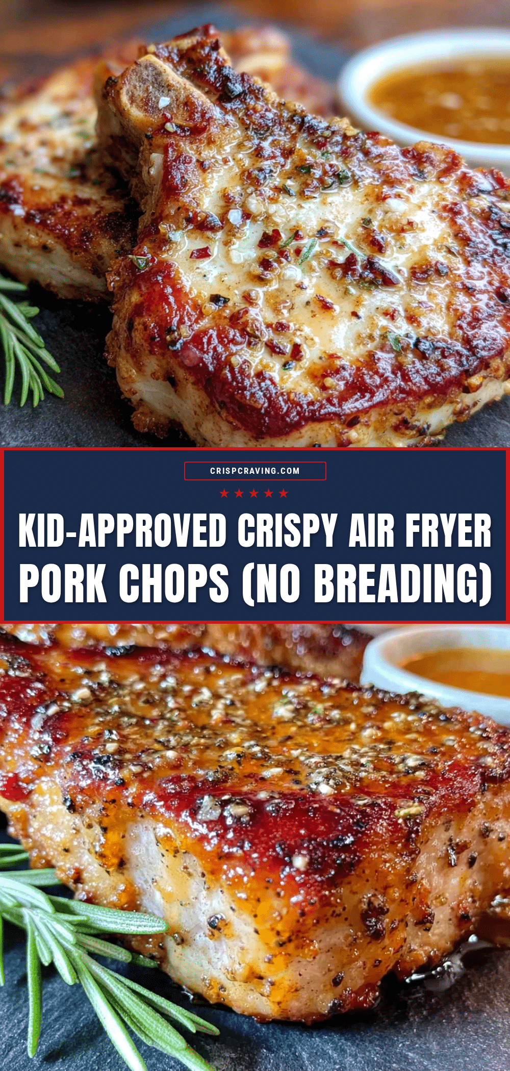 air fryer pork chops no breading recipe