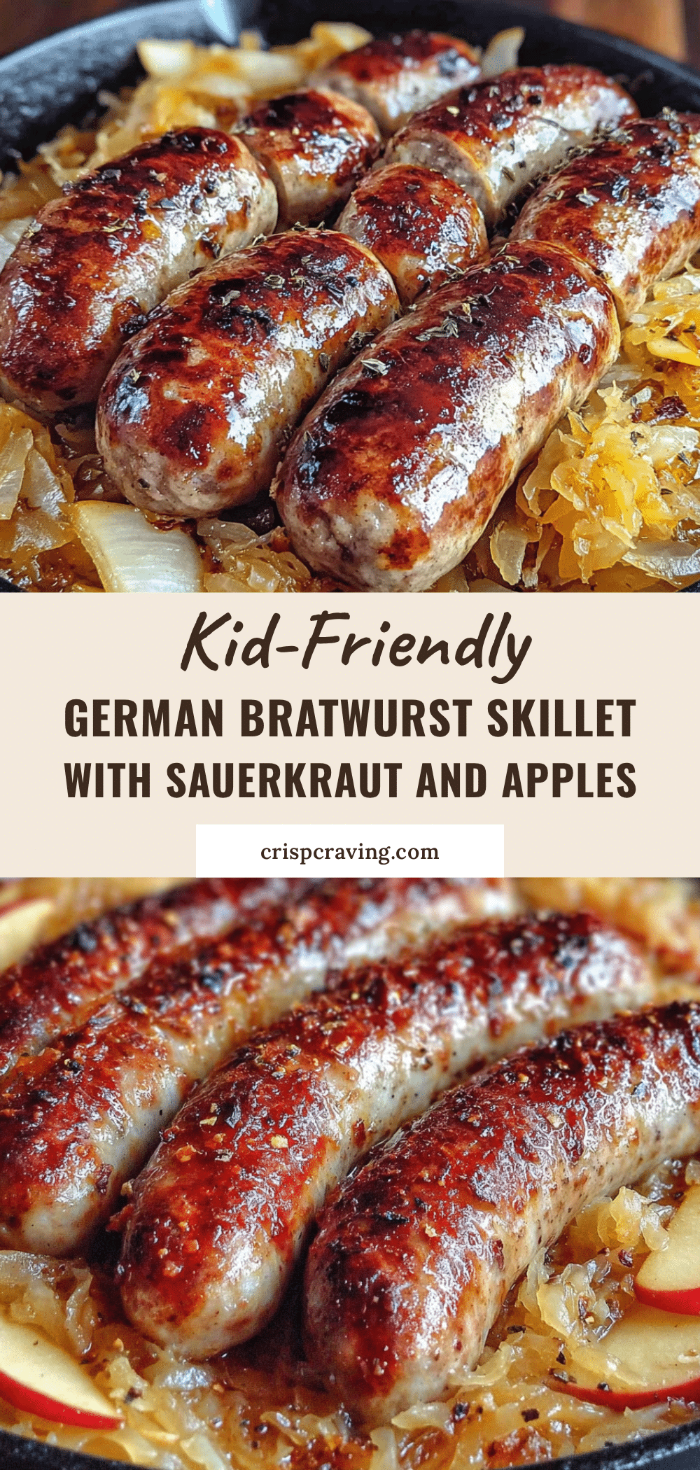 bratwurst skillet recipe