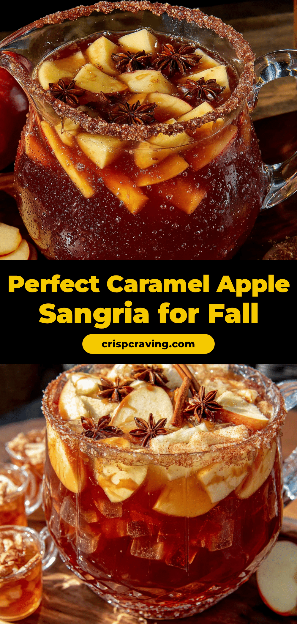 caramel apple sangria recipe