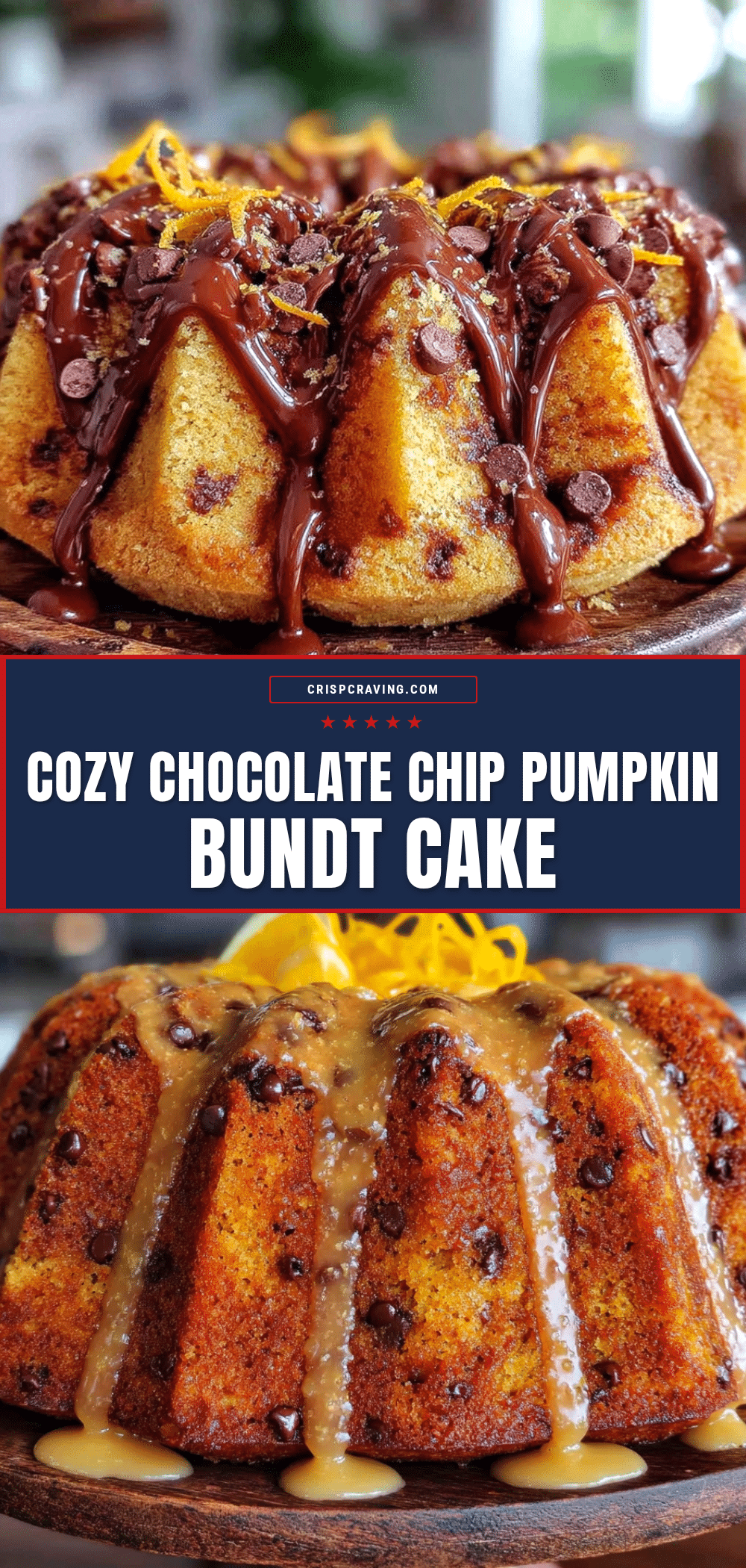 chocolate chip pumpkin bundt cake recipe