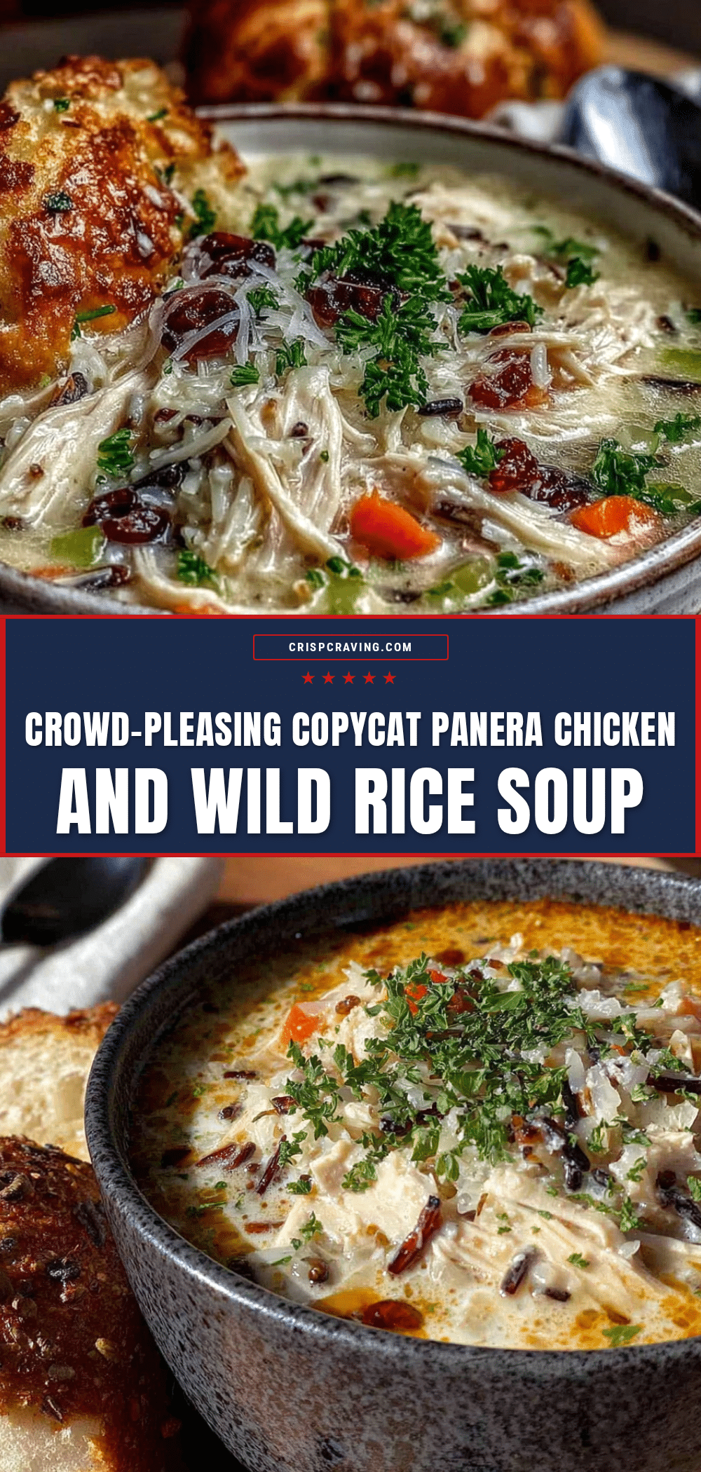 copycat Panera chicken and wild rice soup recipe