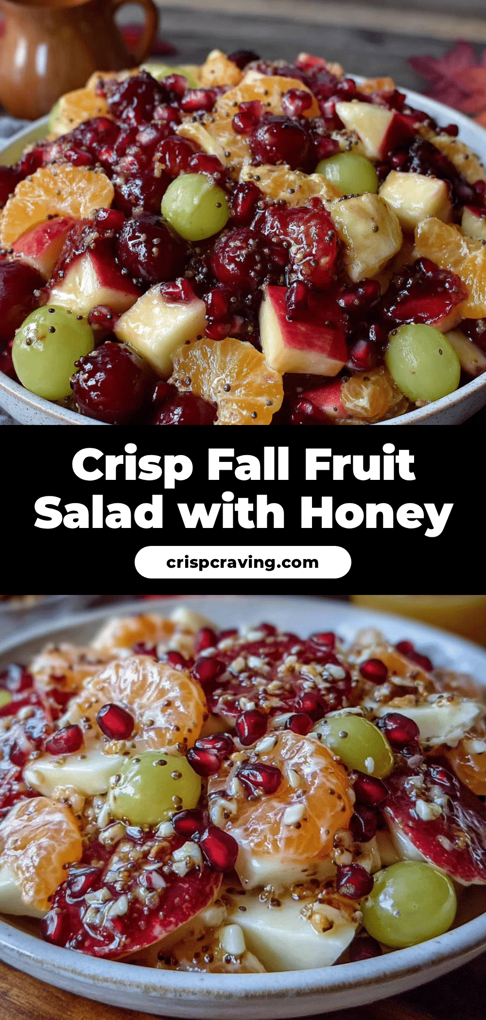 crisp fall fruit salad recipe