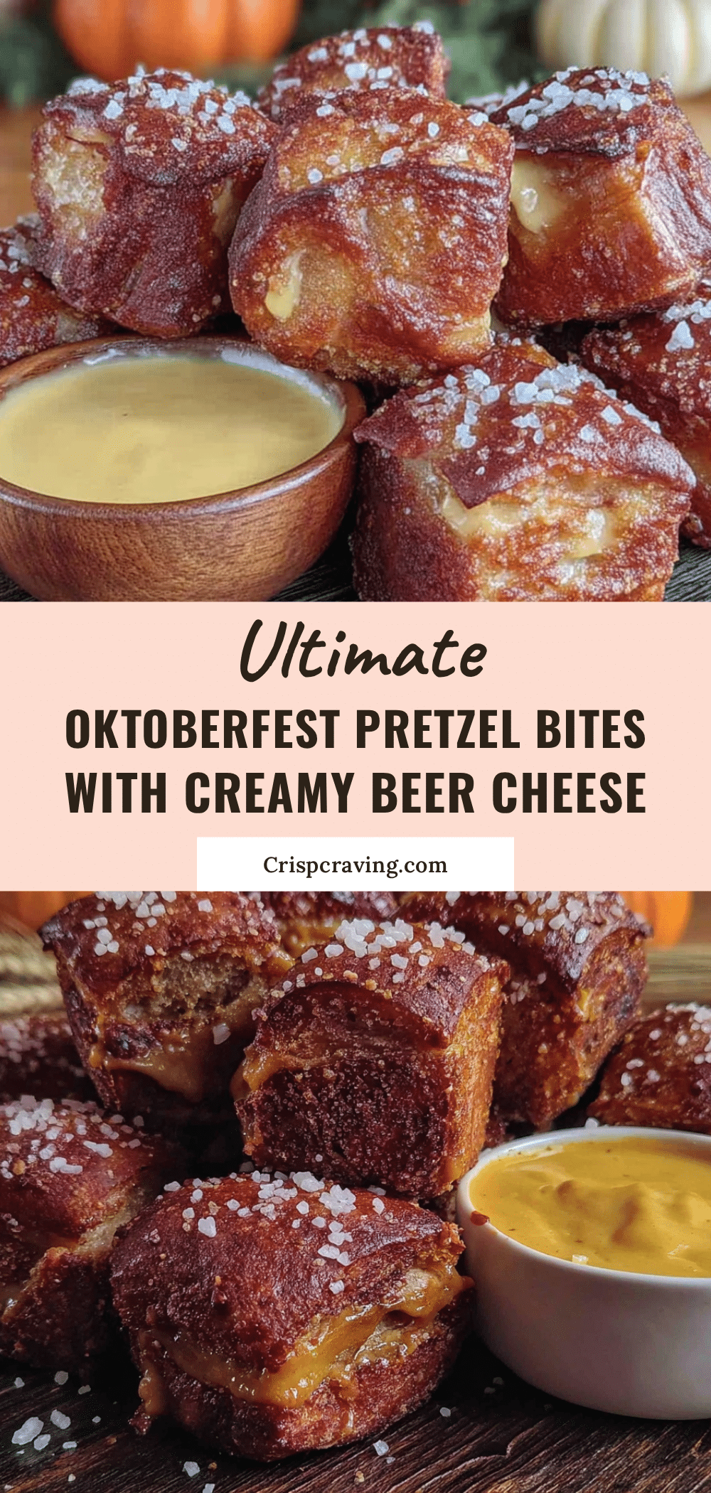 crispy oktoberfest pretzel bites with beer cheese recipe