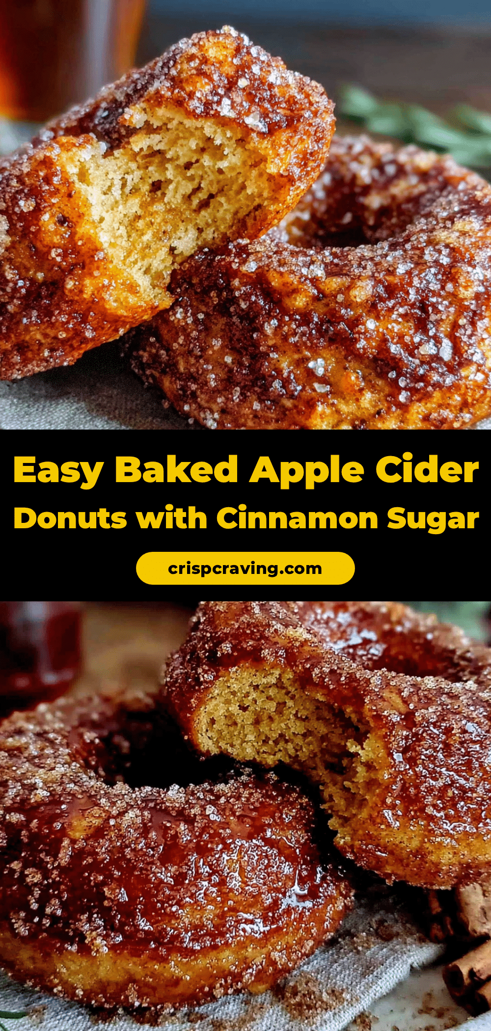 easy baked apple cider donuts recipe