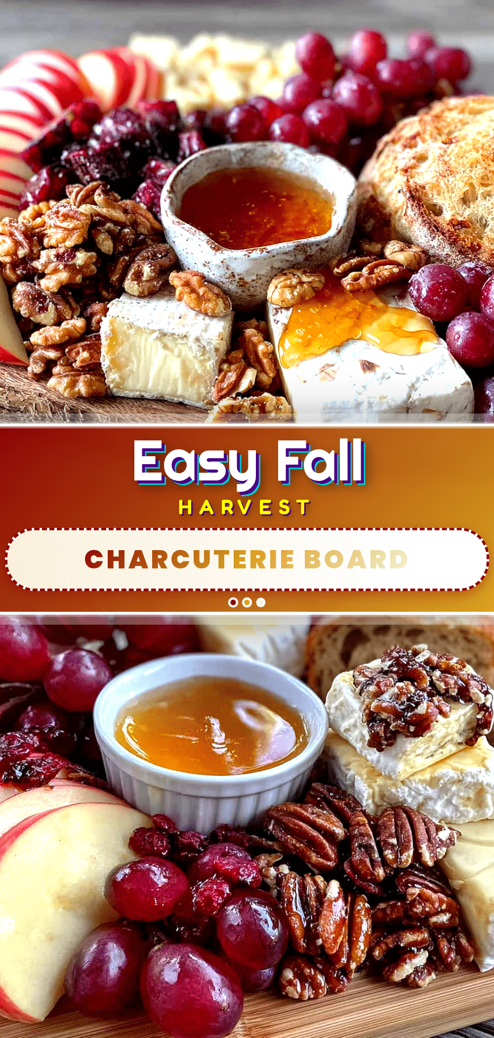 easy fall harvest charcuterie board recipe