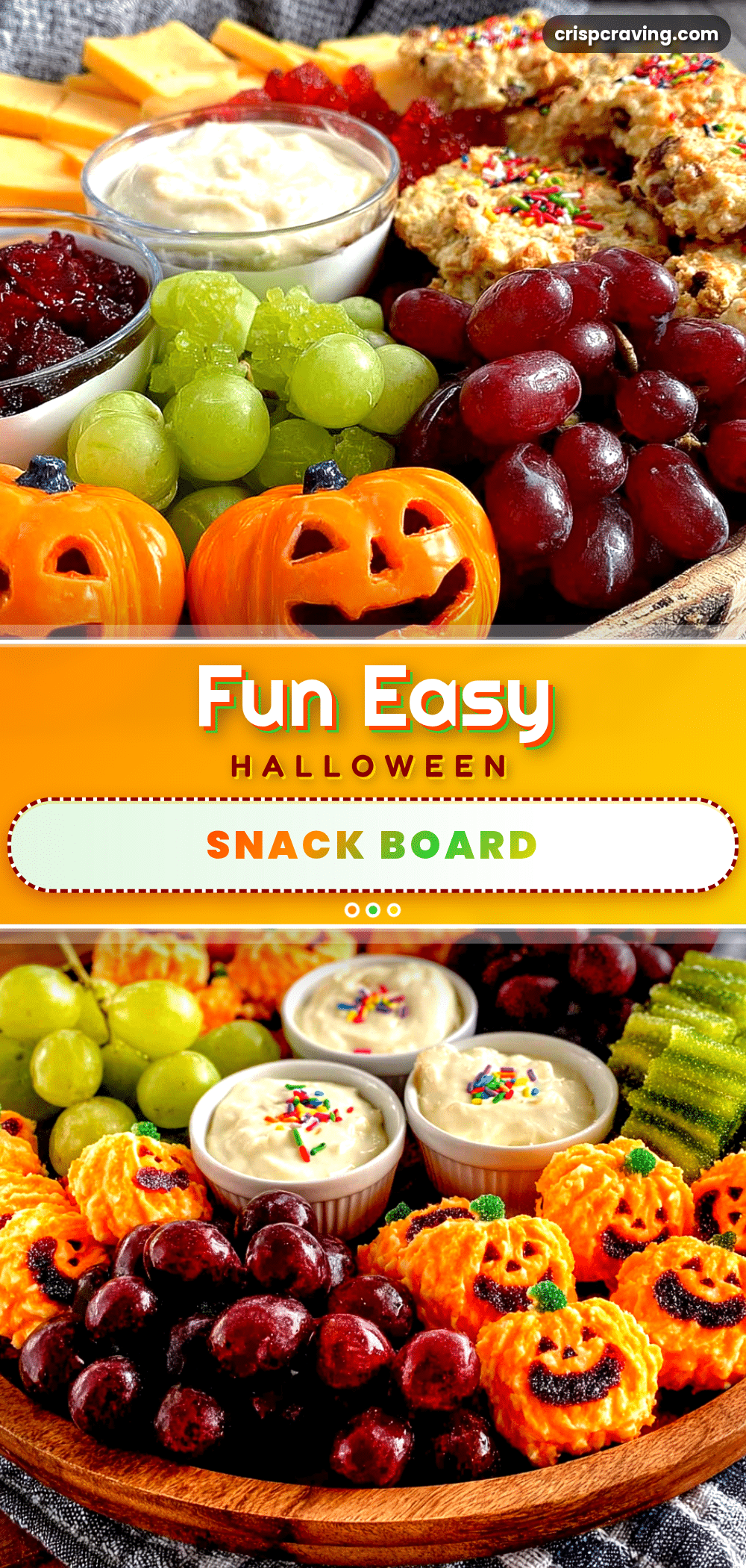 easy halloween snack board for kids recipe