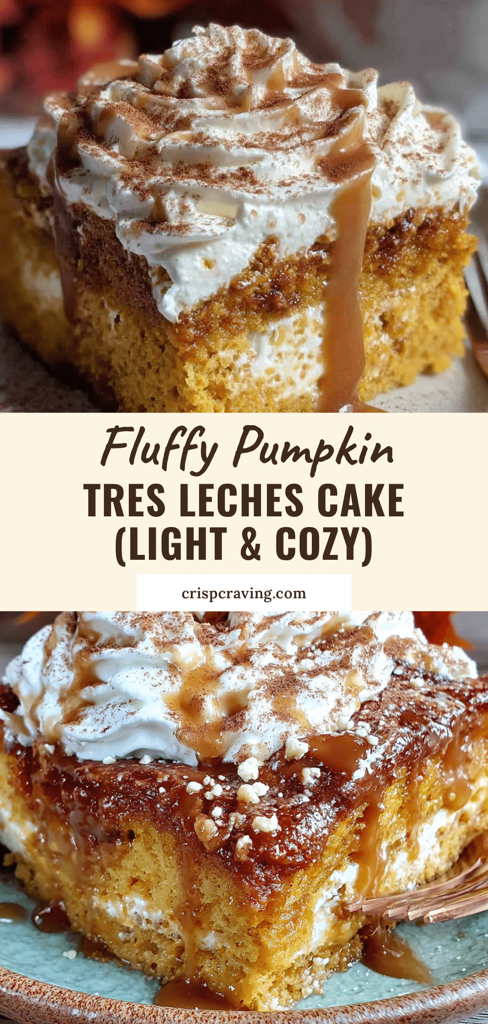 fluffy pumpkin tres leches cake recipe