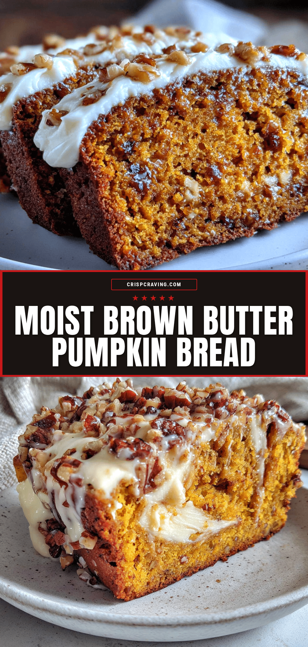 moist brown butter pumpkin bread recipe