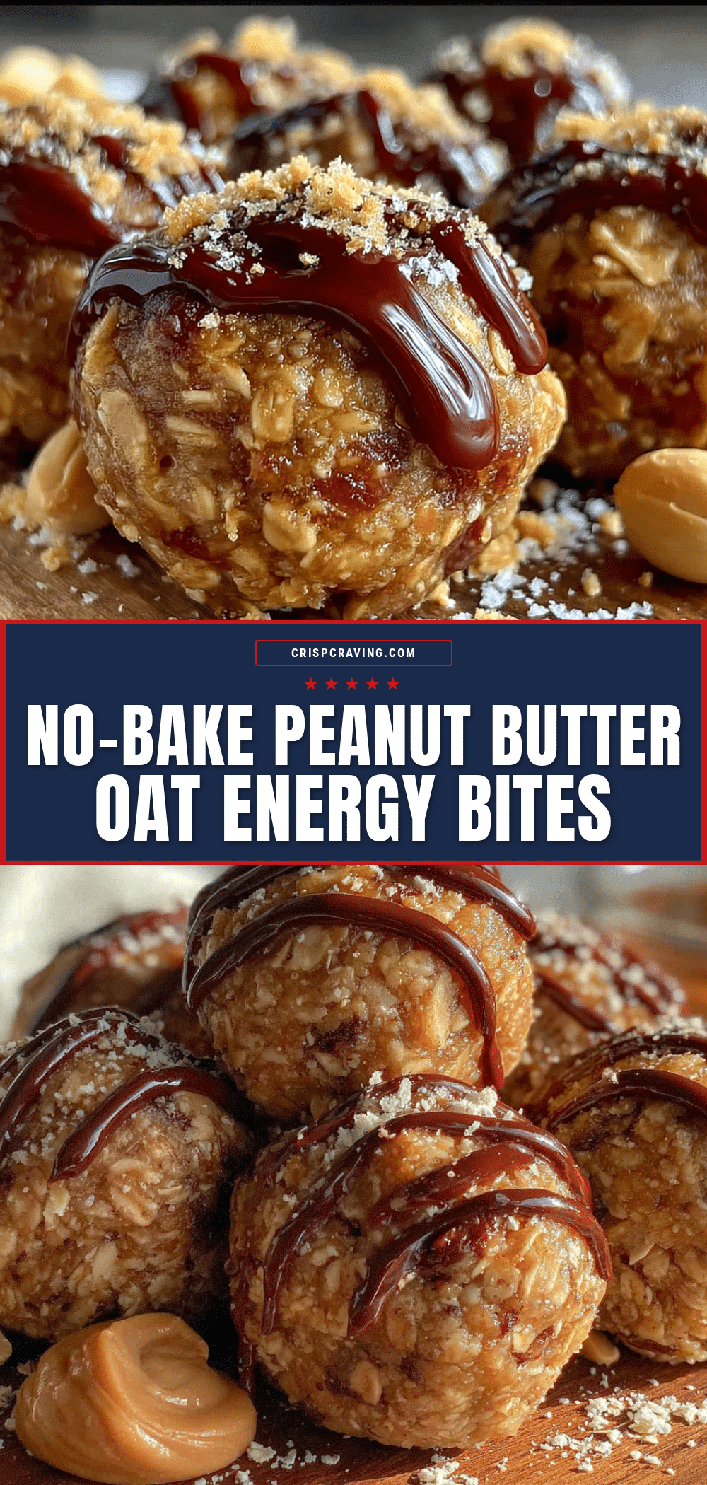 no-bake peanut butter energy bites recipe