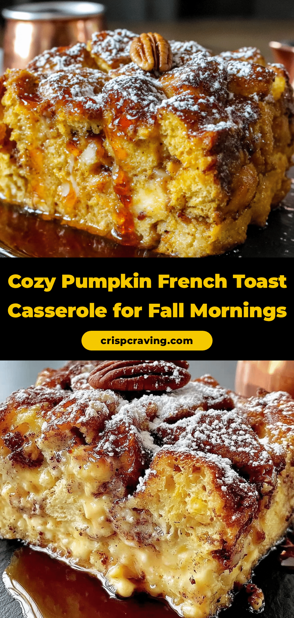 pumpkin french toast casserole recipe