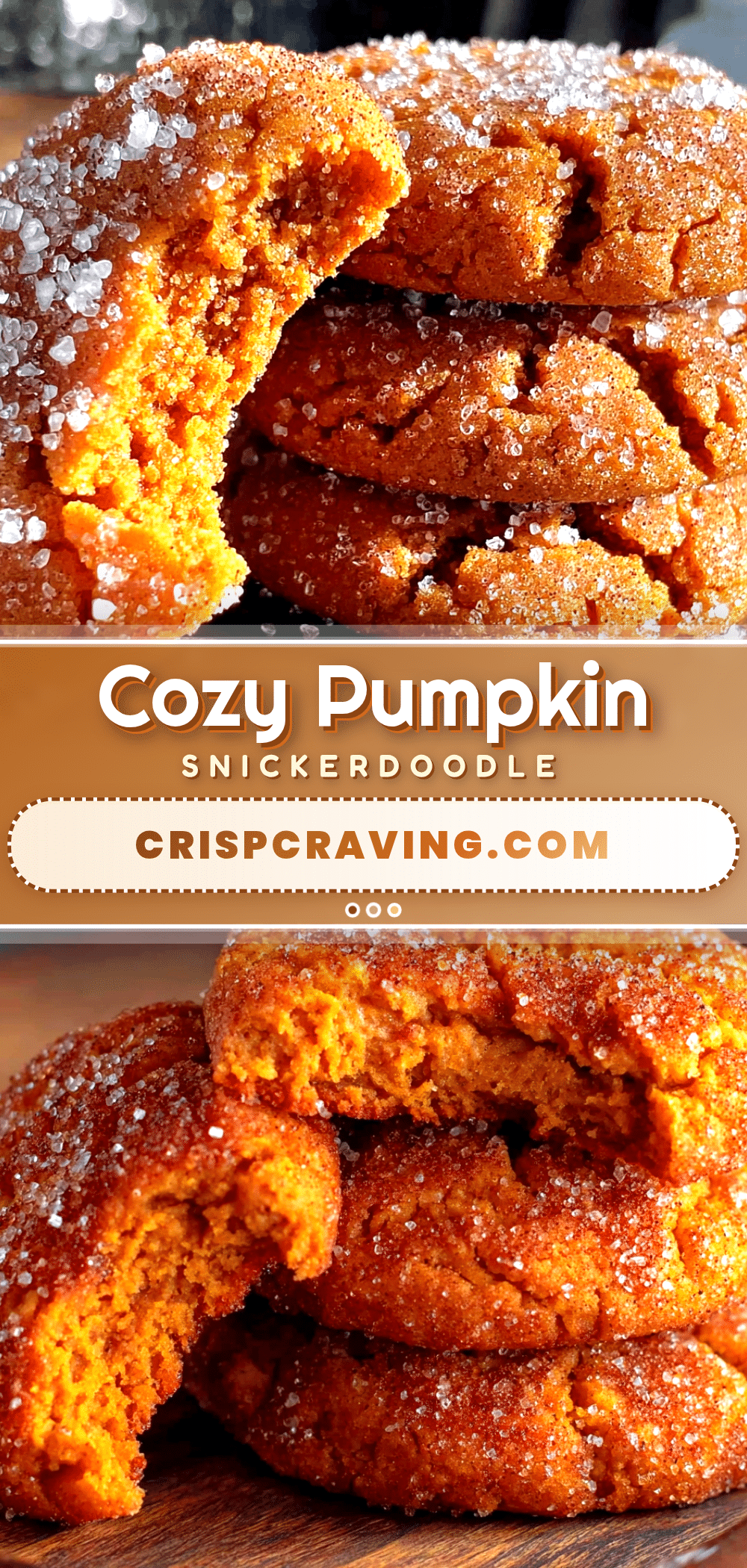 pumpkin snickerdoodle cookies recipe