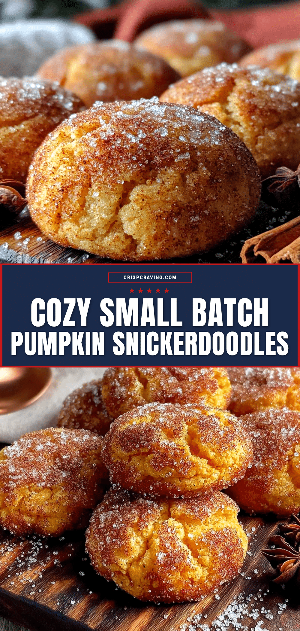 pumpkin snickerdoodles recipe
