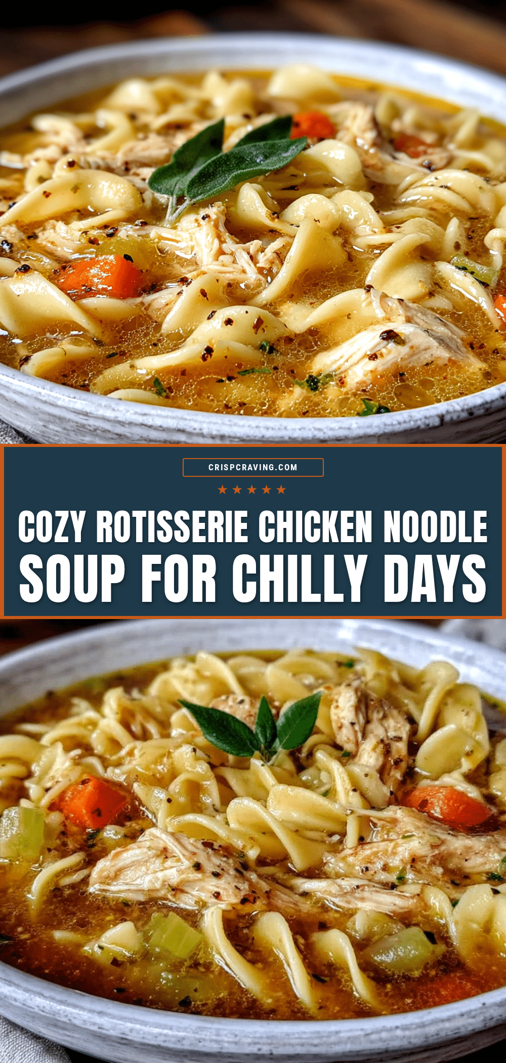 rotisserie chicken noodle soup recipe