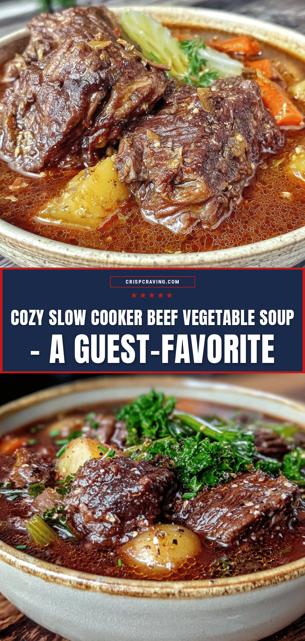 slow cooker beef vegetable soup recipe
