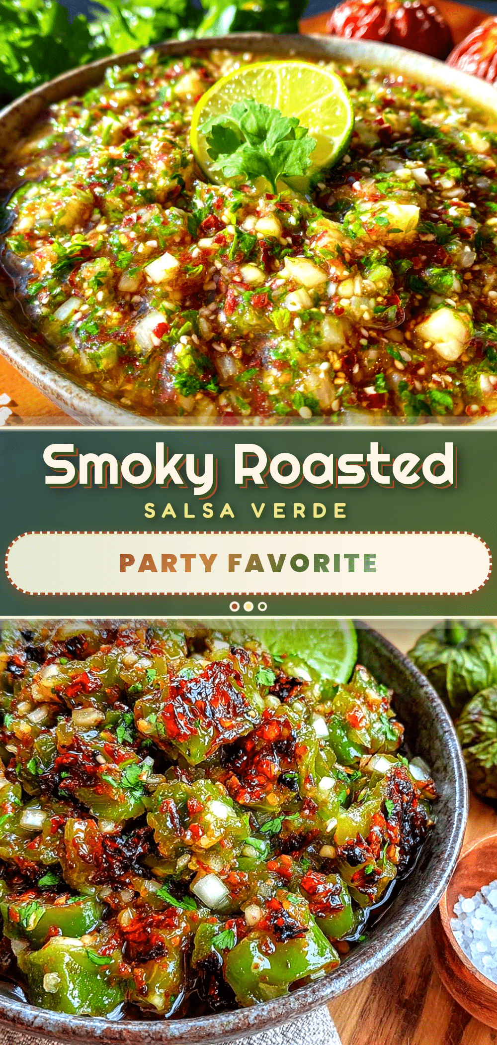 smoky roasted green tomato salsa verde recipe