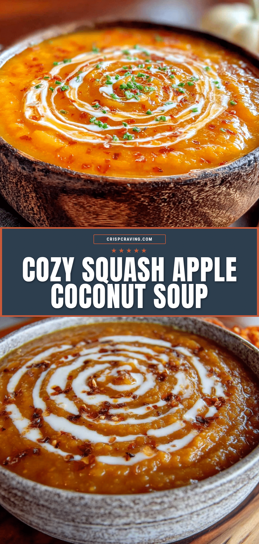 squash apple coconut soup recipe