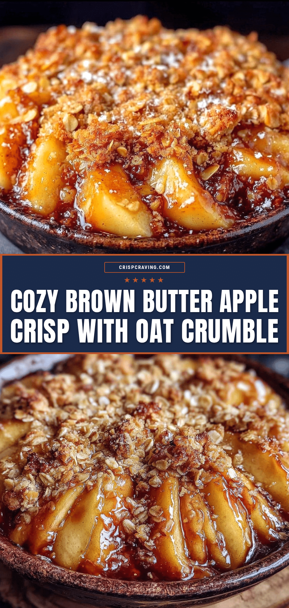 brown butter apple crisp recipe