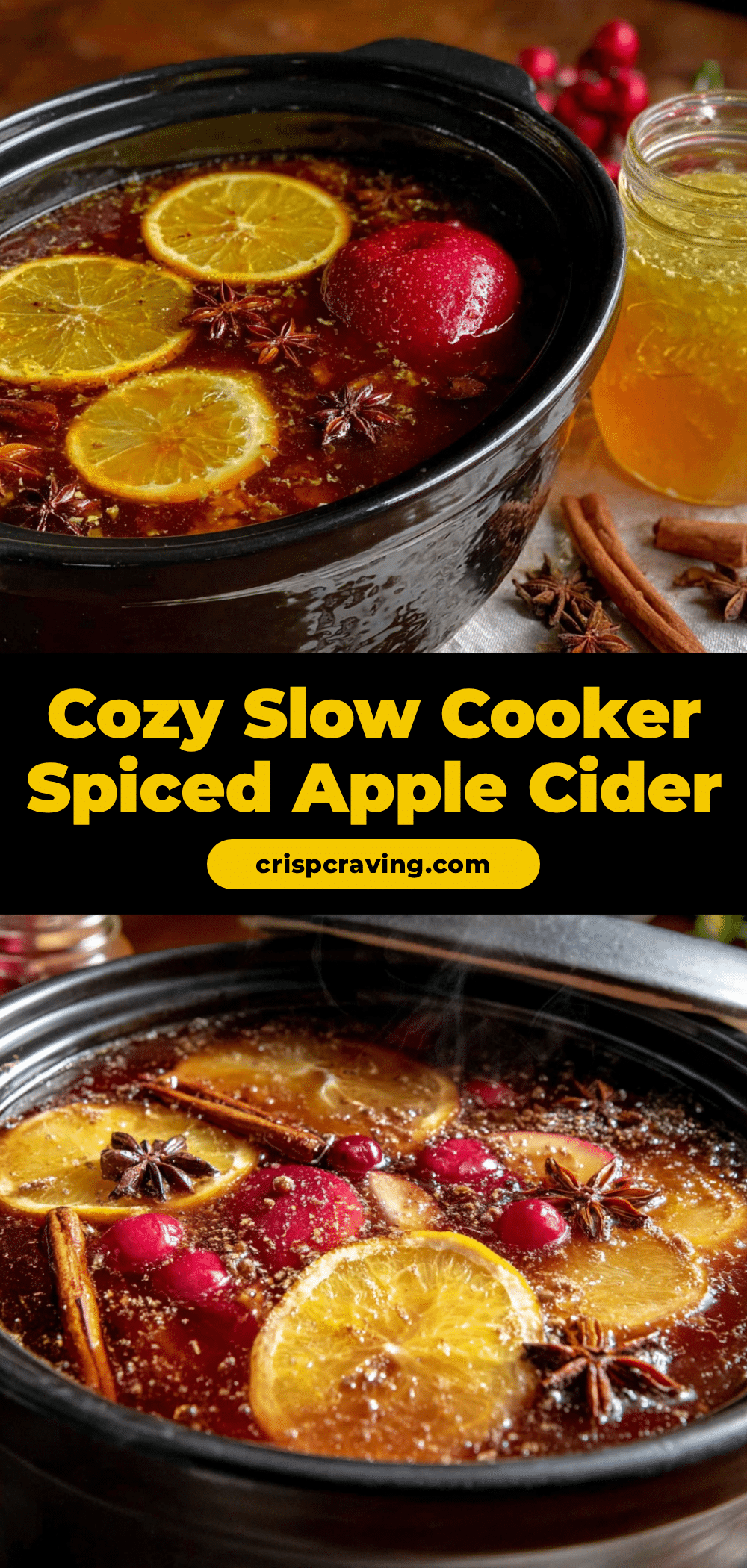cozy slow cooker spiced apple cider recipe