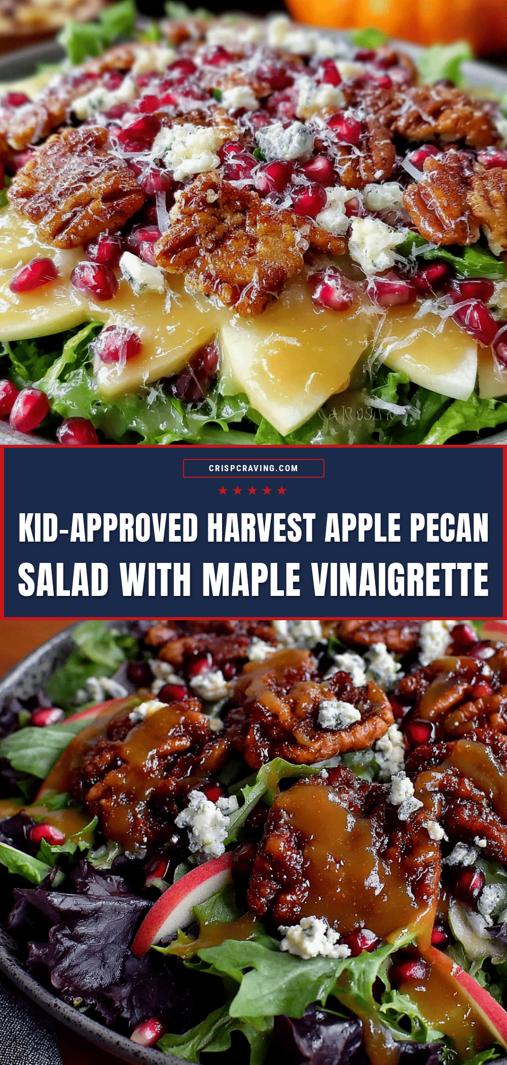 harvest apple pecan salad recipe