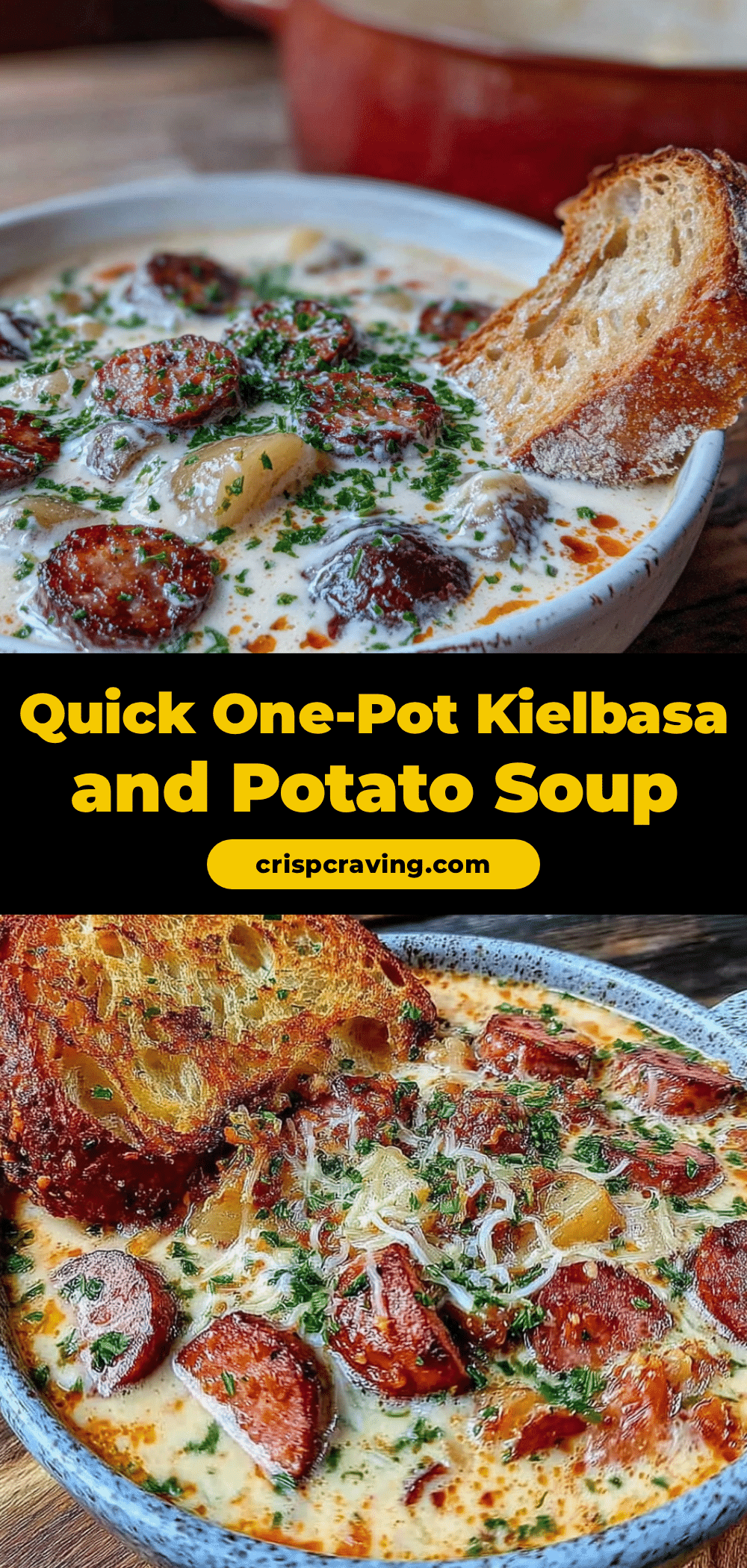 one-pot kielbasa potato soup recipe