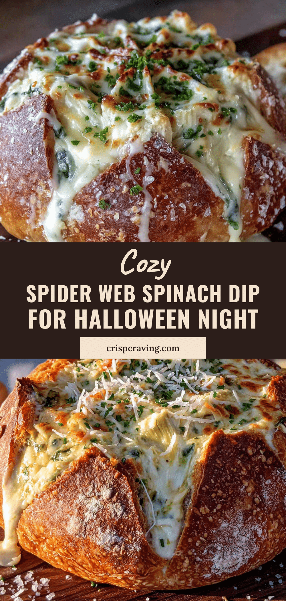 spider web spinach dip recipe
