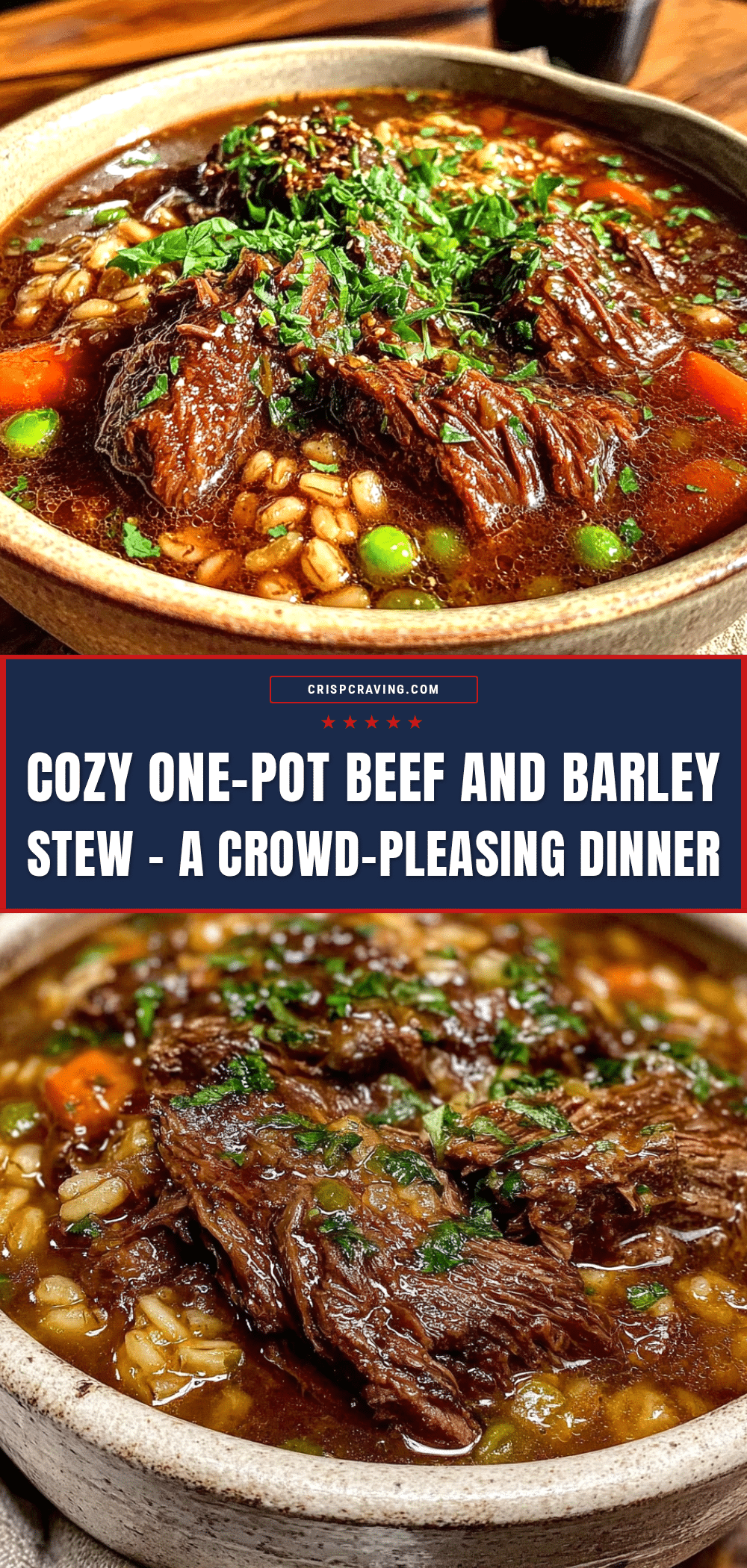 beef and barley stew recipe