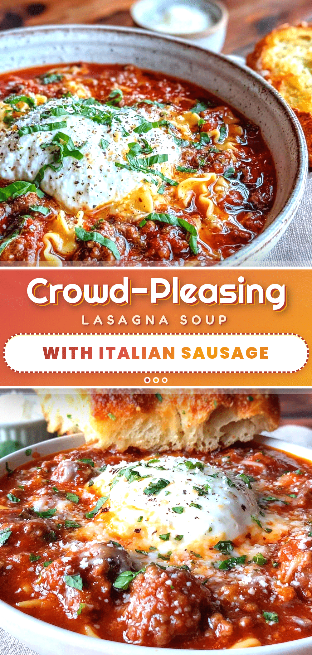 lasagna soup recipe